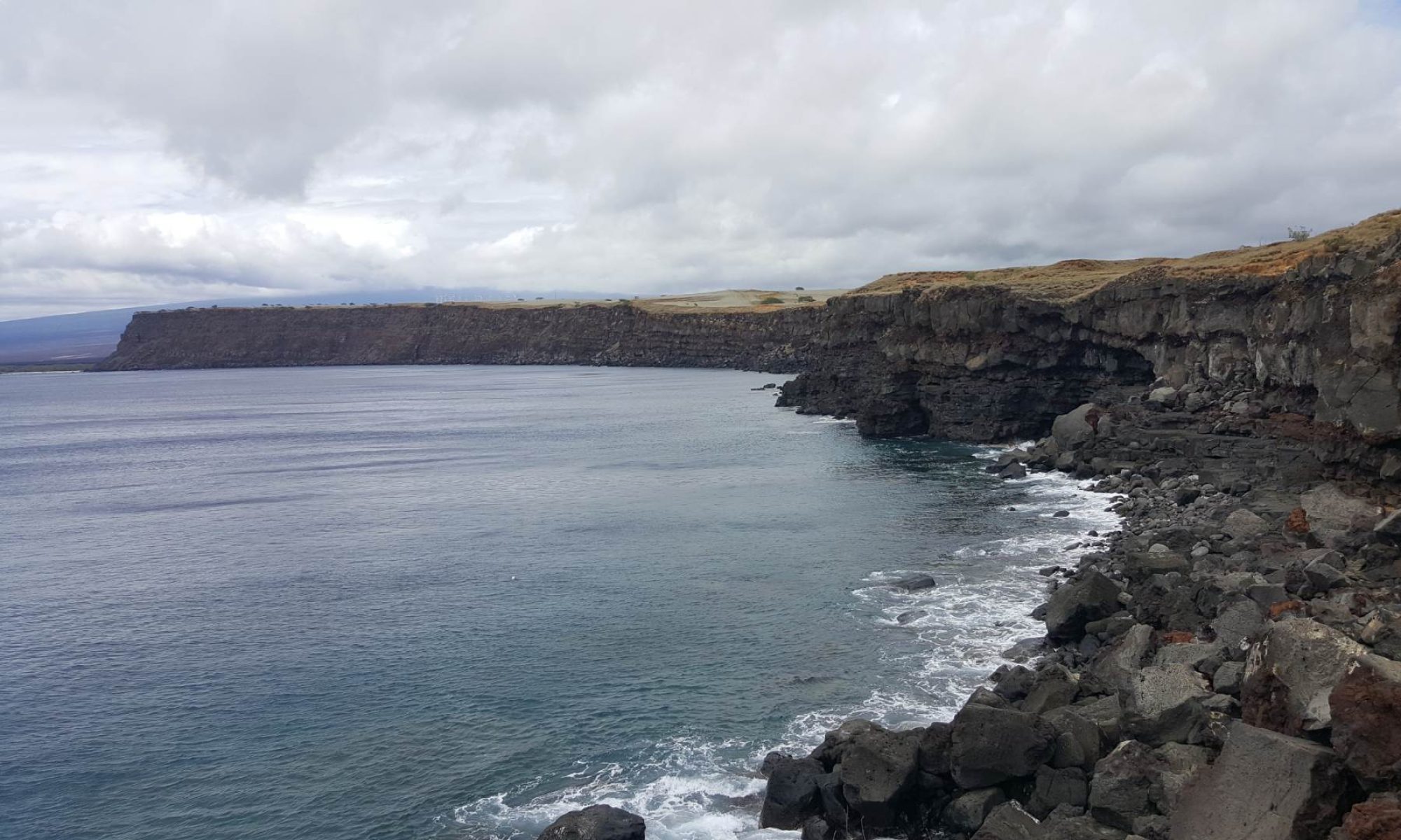 South Point Hawaii coastal cliffs